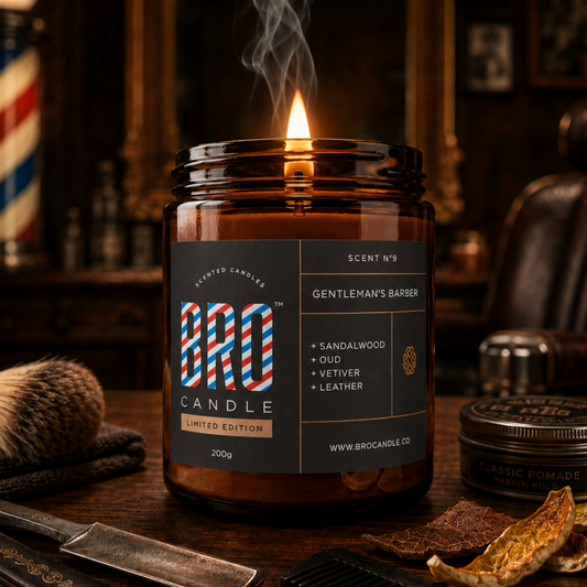 The Gentleman’s Barber Barbershop Scented Candle