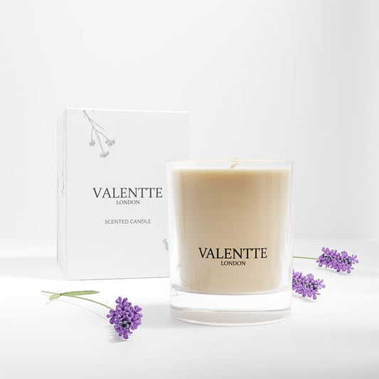 Valentte Pure Lavender Candle included in the gift set