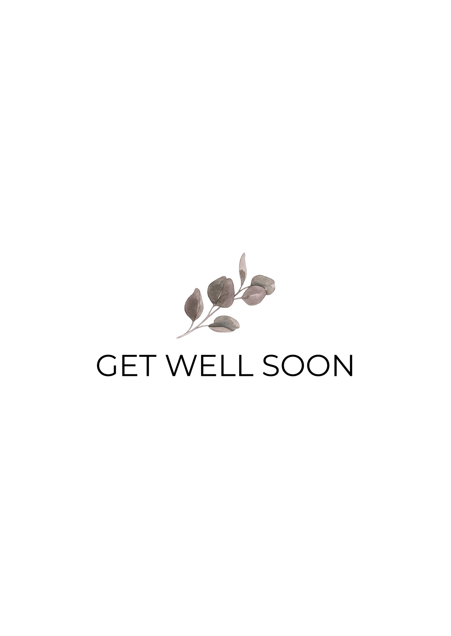 Get Well Soon Card