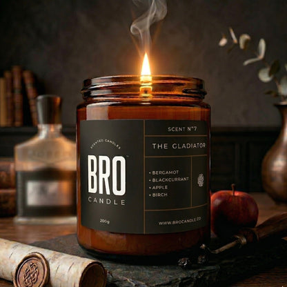 The Gladiator Bergamot & Birch Scented Candle