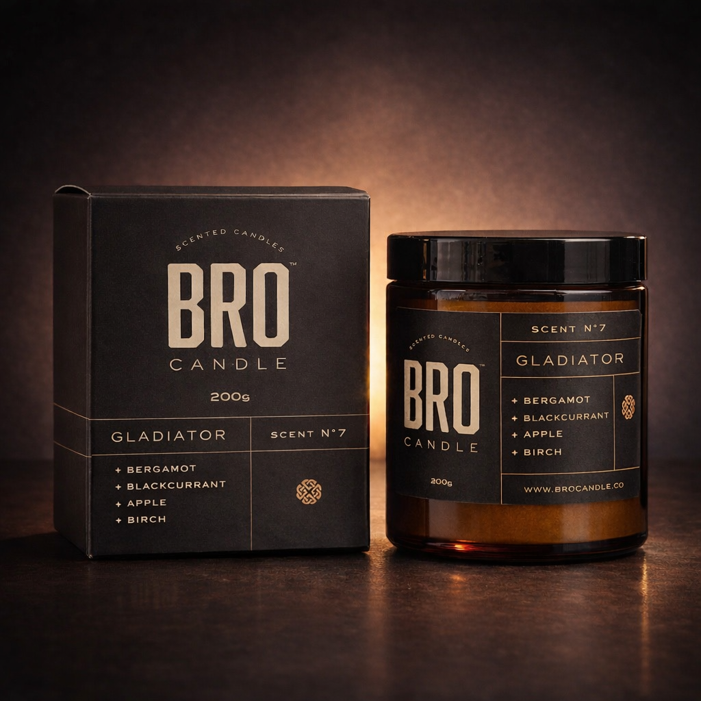 The Gladiator Bergamot & Birch Scented Candle