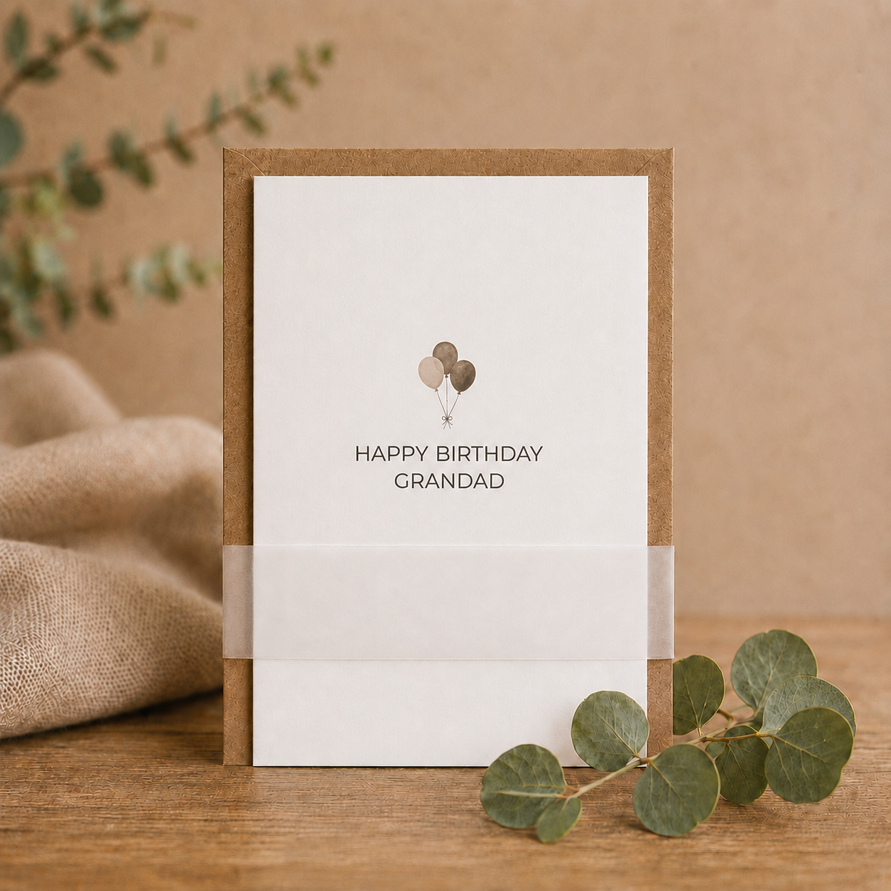 Happy Birthday Grandad Card