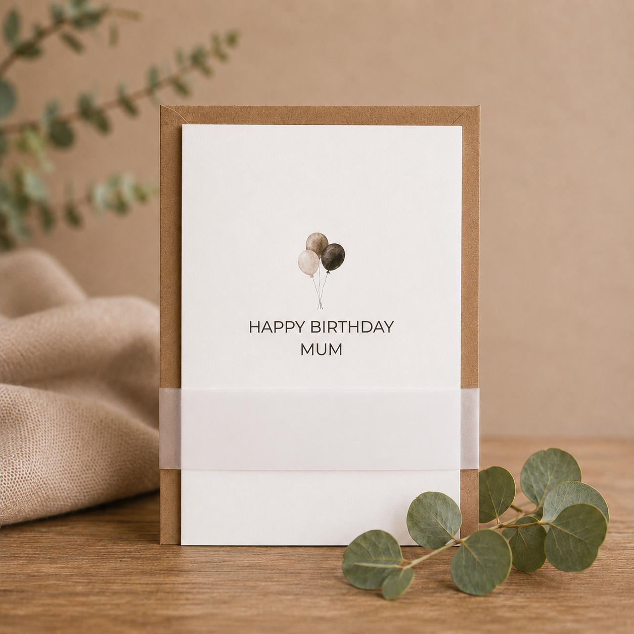 Happy Birthday Mum Card