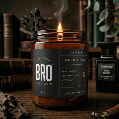 The Imperial Oud & Sandalwood Scented Candle