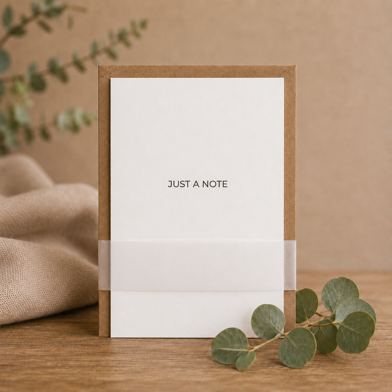 Just a Note Card