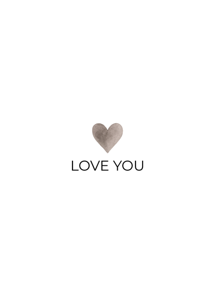 Love You Card
