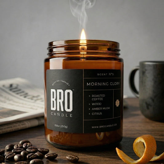 The Morning Glory Coffee Shop Scented Candle