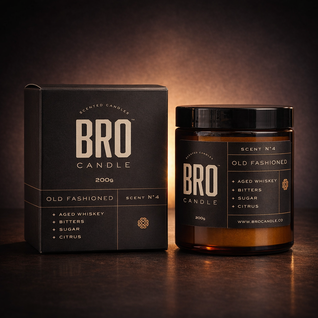 The Old Fashioned Whisky & Citrus Scented Candle