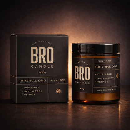 The Imperial Oud & Sandalwood Scented Candle