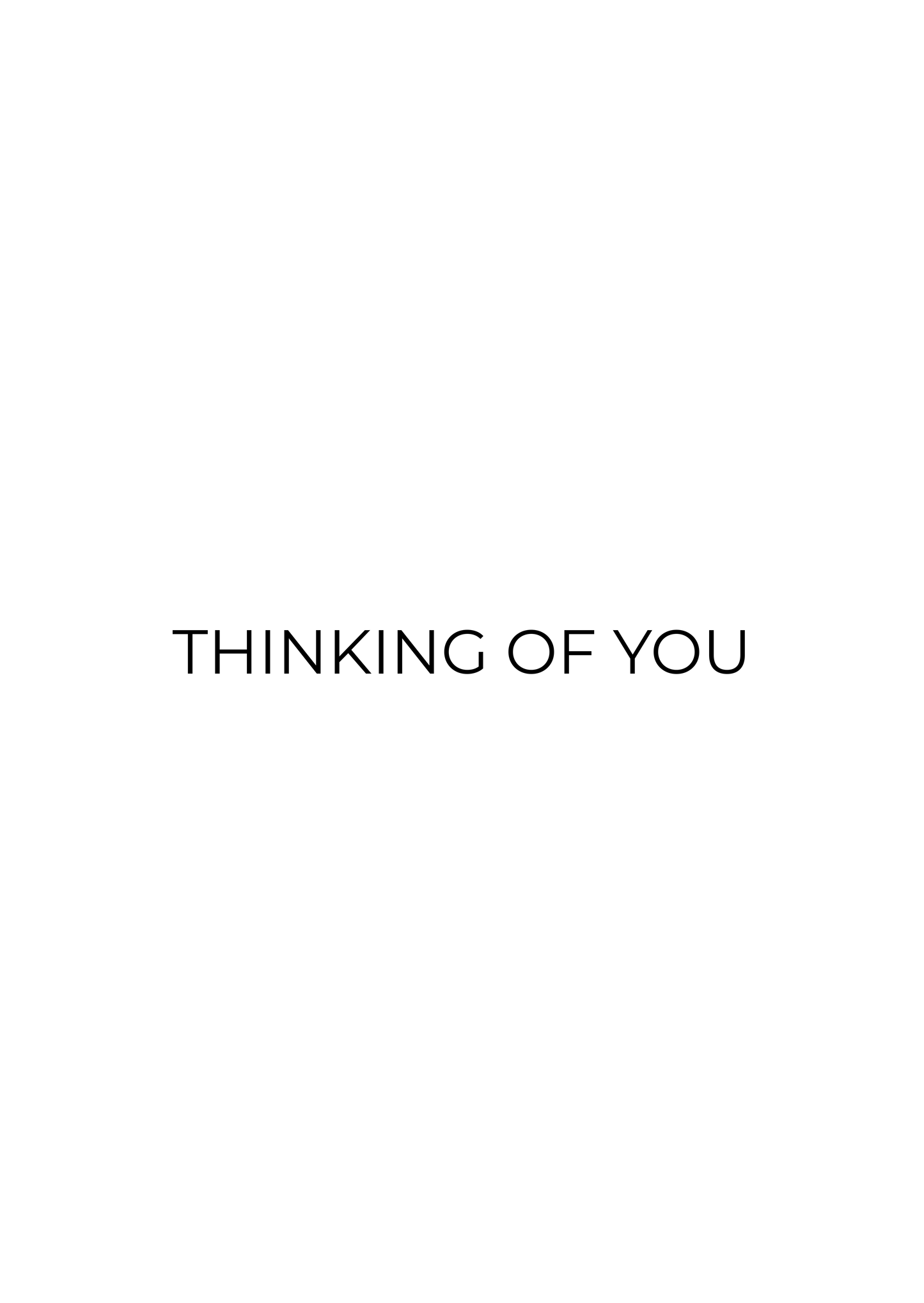 Thinking of You Card