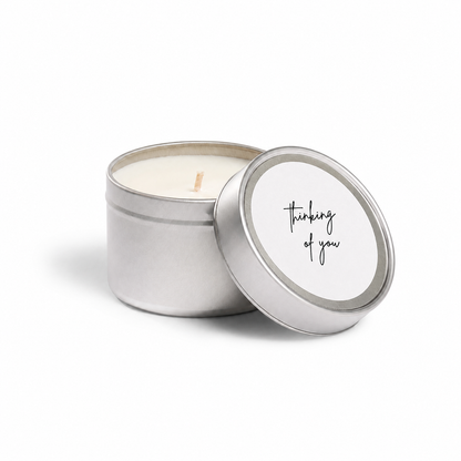 Thinking of You Scented Soy Travel Tin Candle