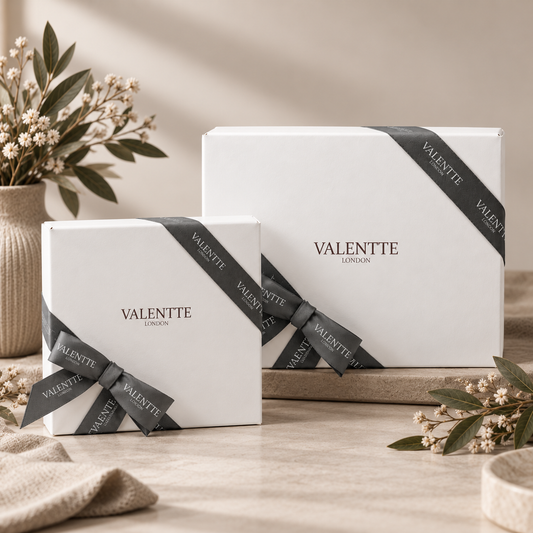 Valentte Jasmine & Rosewood complete home fragrance gift set presentation box