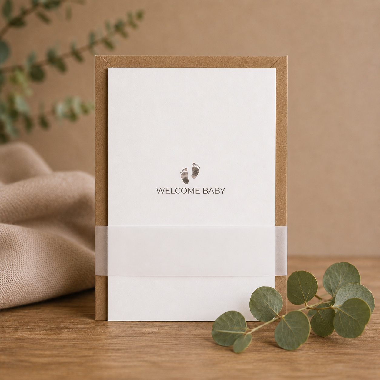 Welcome Baby Card