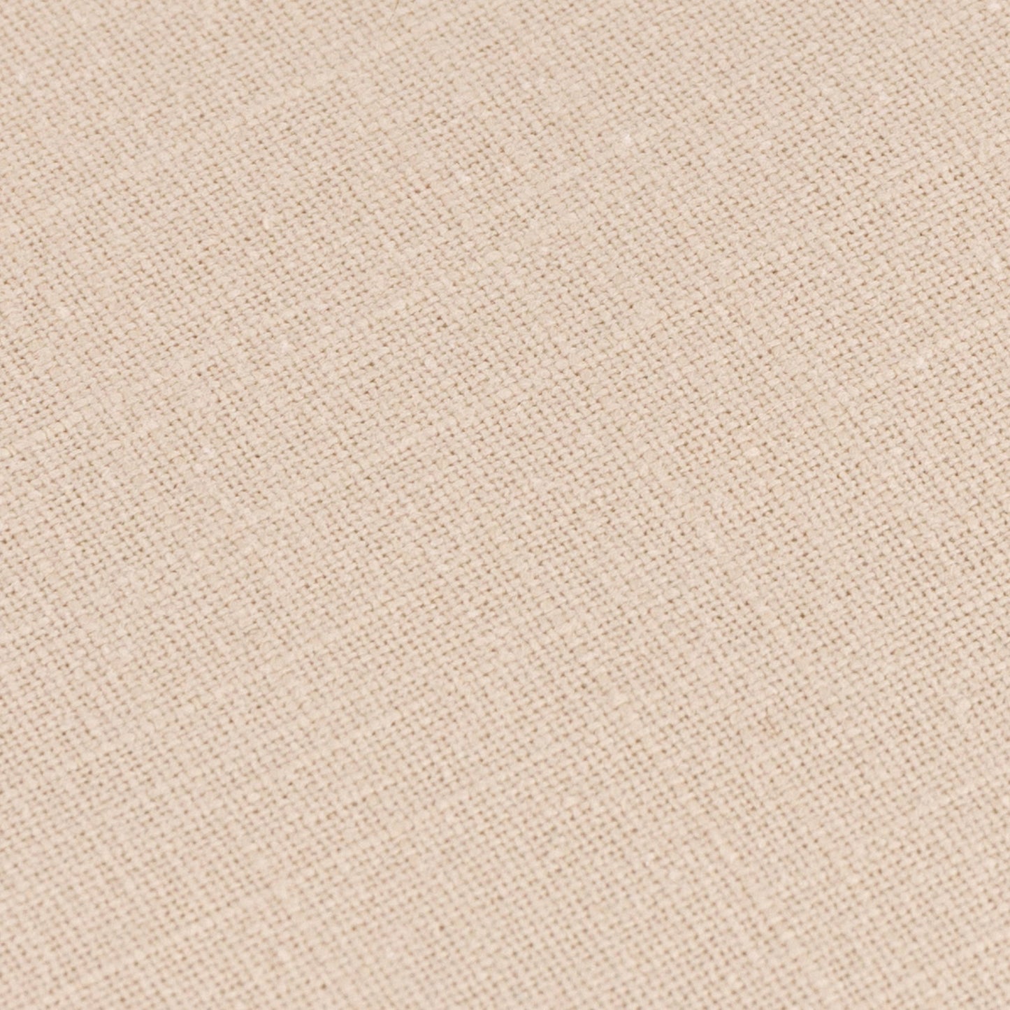 Slub Cotton Cushion - Linen, Feather Filled, 50 × 50cm