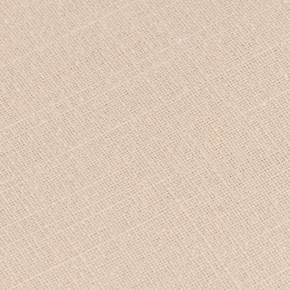Slub Cotton Cushion - Linen, Feather Filled, 50 × 50cm