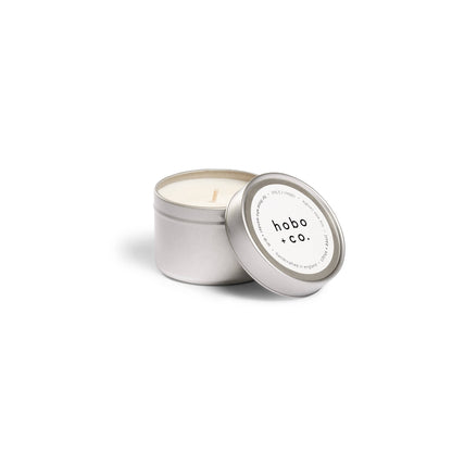 Citrus & Basil Travel Tin Soy Candle