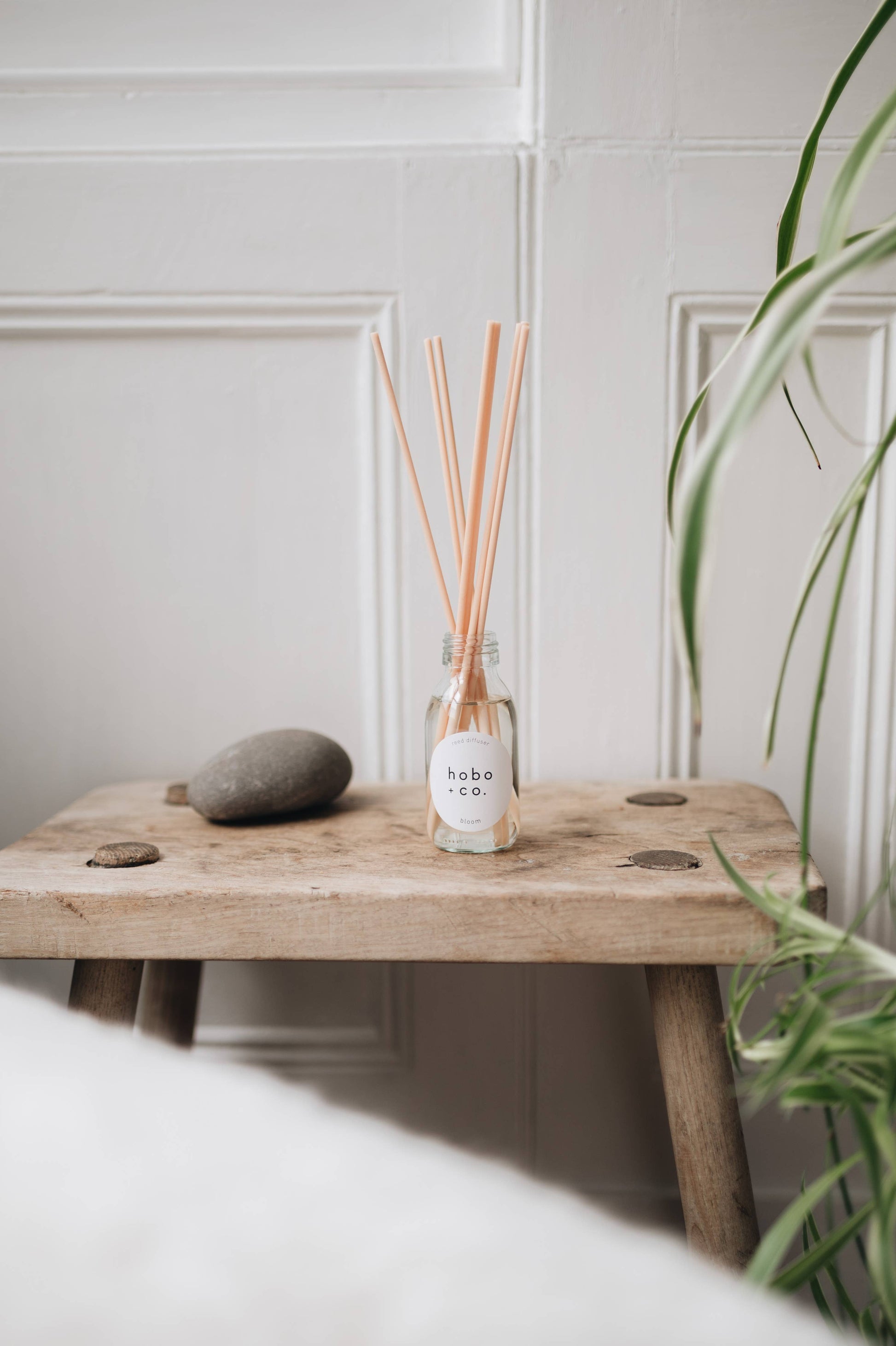 Bloom Rose Geranium & Lavender Essential Oil Reed Diffuser, 100ml