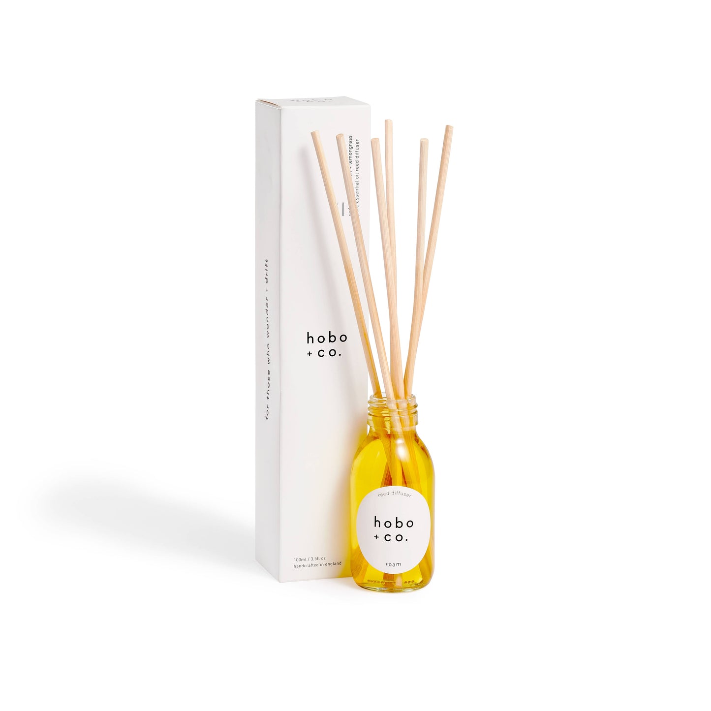 Roam Cedarwood, Lemon & Lemongrass Essential Oil Reed Diffuser, 100ml