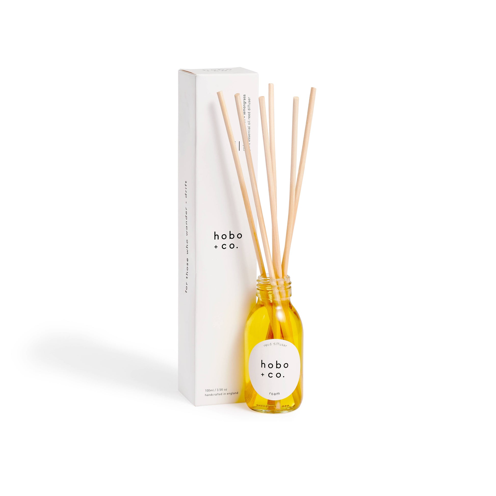 Roam Cedarwood, Lemon & Lemongrass Essential Oil Reed Diffuser, 100ml