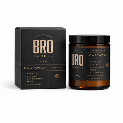 The Castaway Sea Salt & Coconut Scented Candle