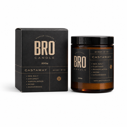 The Castaway Sea Salt & Coconut Scented Candle