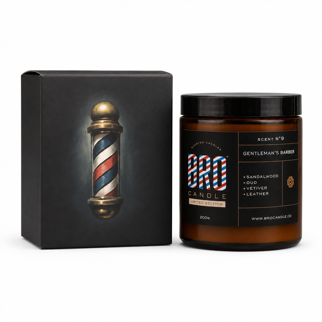 The Gentleman’s Barber Barbershop Scented Candle