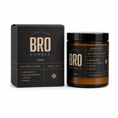 The Gladiator Bergamot & Birch Scented Candle