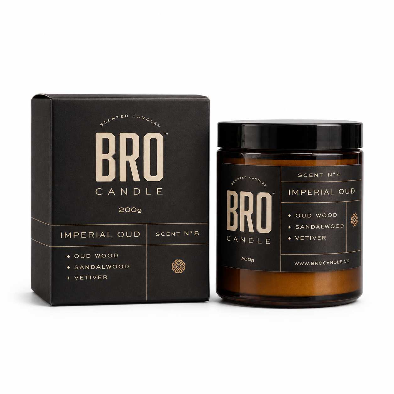 The Imperial Oud & Sandalwood Scented Candle